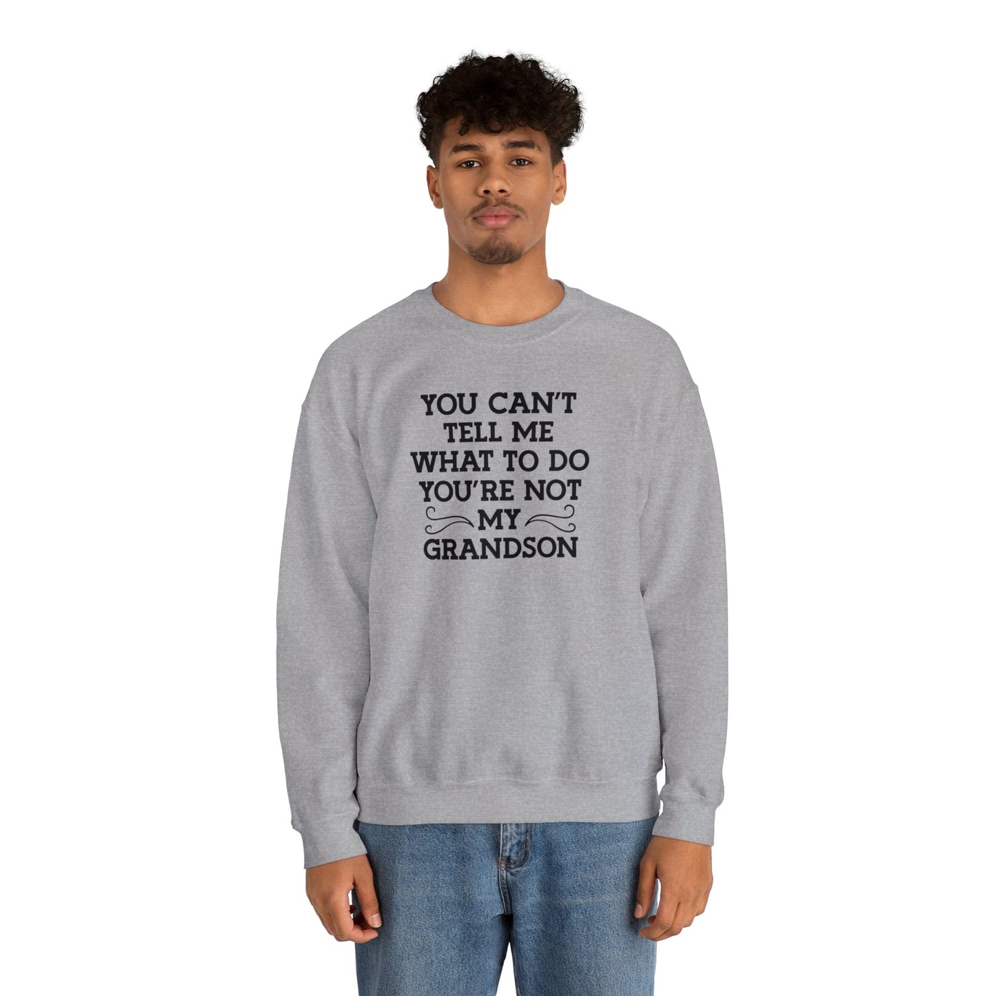 You Can't Tell Me What To Do Unisex Heavy Blend™ Crewneck Sweatshirt