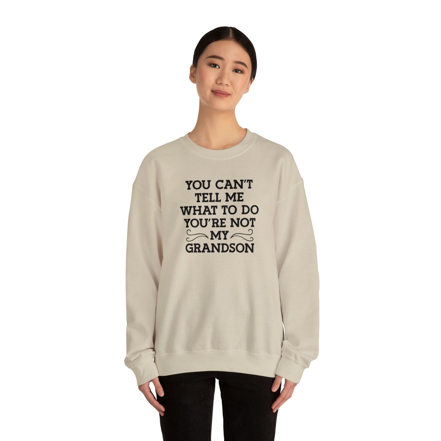 You Can't Tell Me What To Do Unisex Heavy Blend™ Crewneck Sweatshirt
