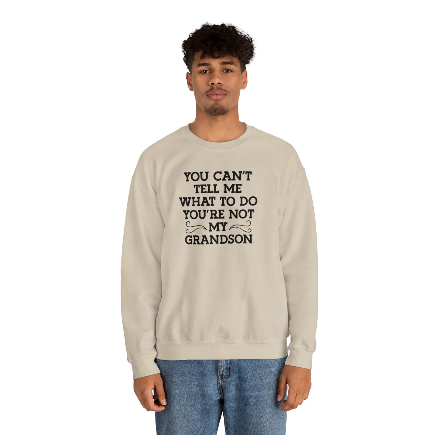 You Can't Tell Me What To Do Unisex Heavy Blend™ Crewneck Sweatshirt