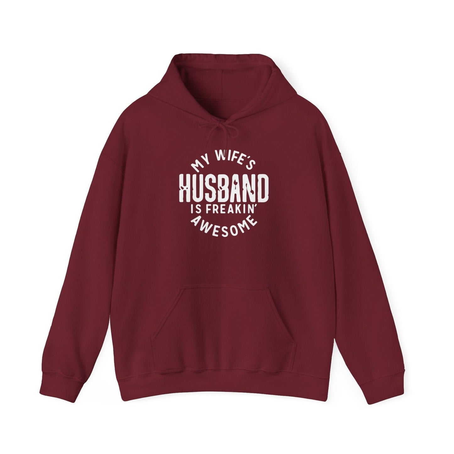My Wife's Husband Unisex Heavy Blend™ Hooded Sweatshirt
