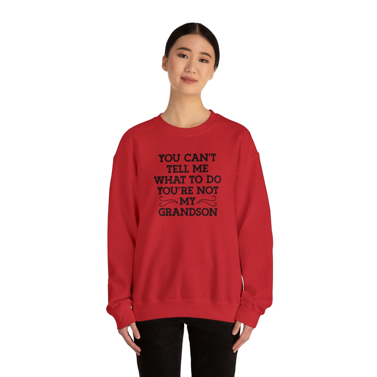 You Can't Tell Me What To Do Unisex Heavy Blend™ Crewneck Sweatshirt