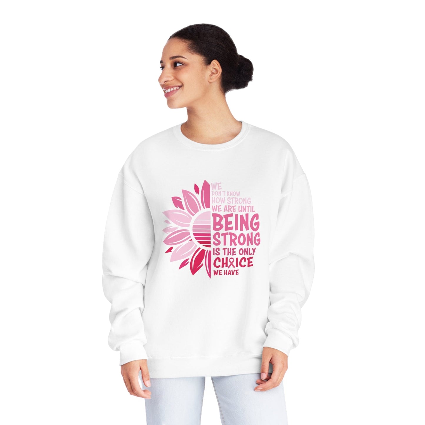 We Don't Know How Strong We Are Unisex NuBlend® Crewneck Sweatshirt