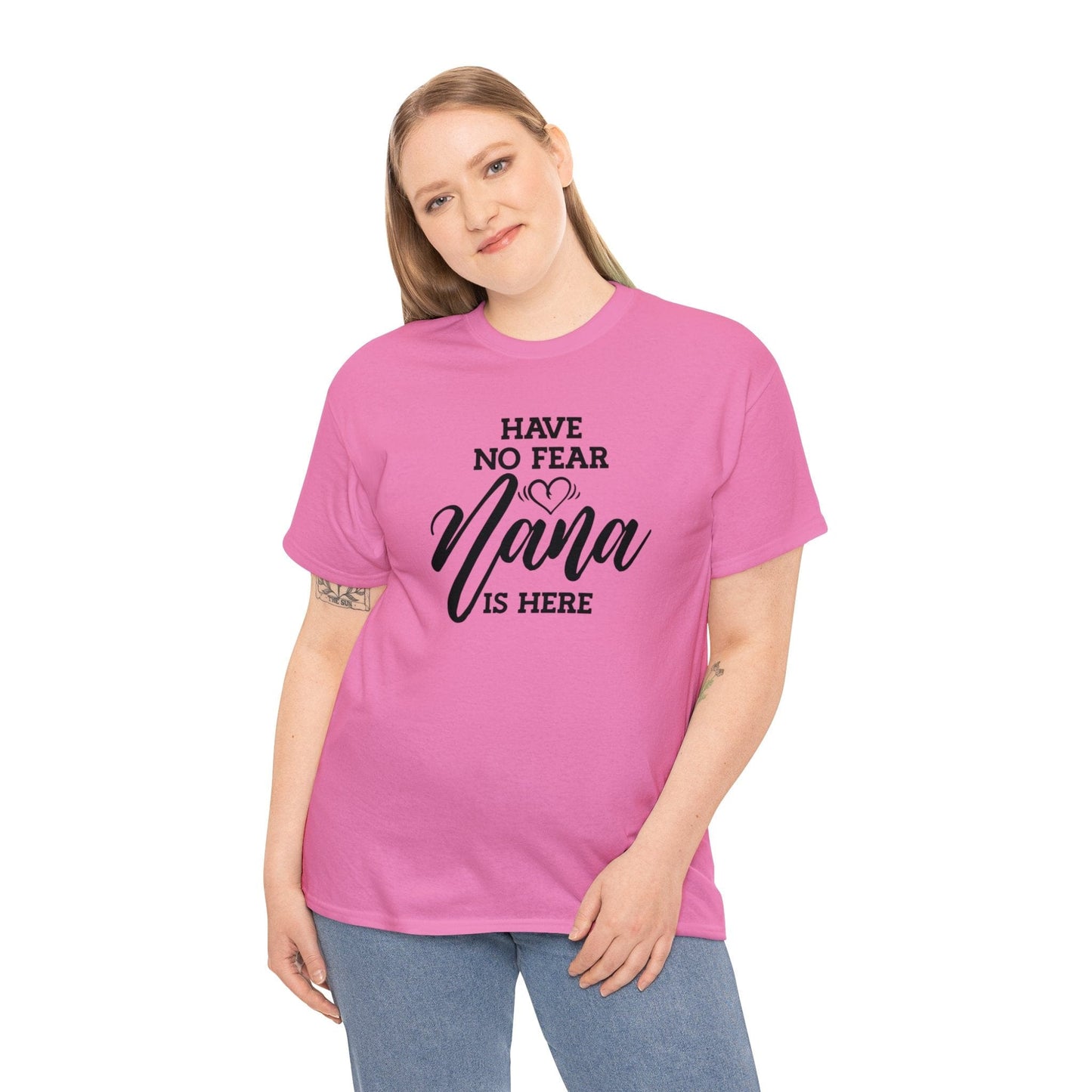 Have No Fear, Nana Is Here Unisex Heavy Cotton Tee