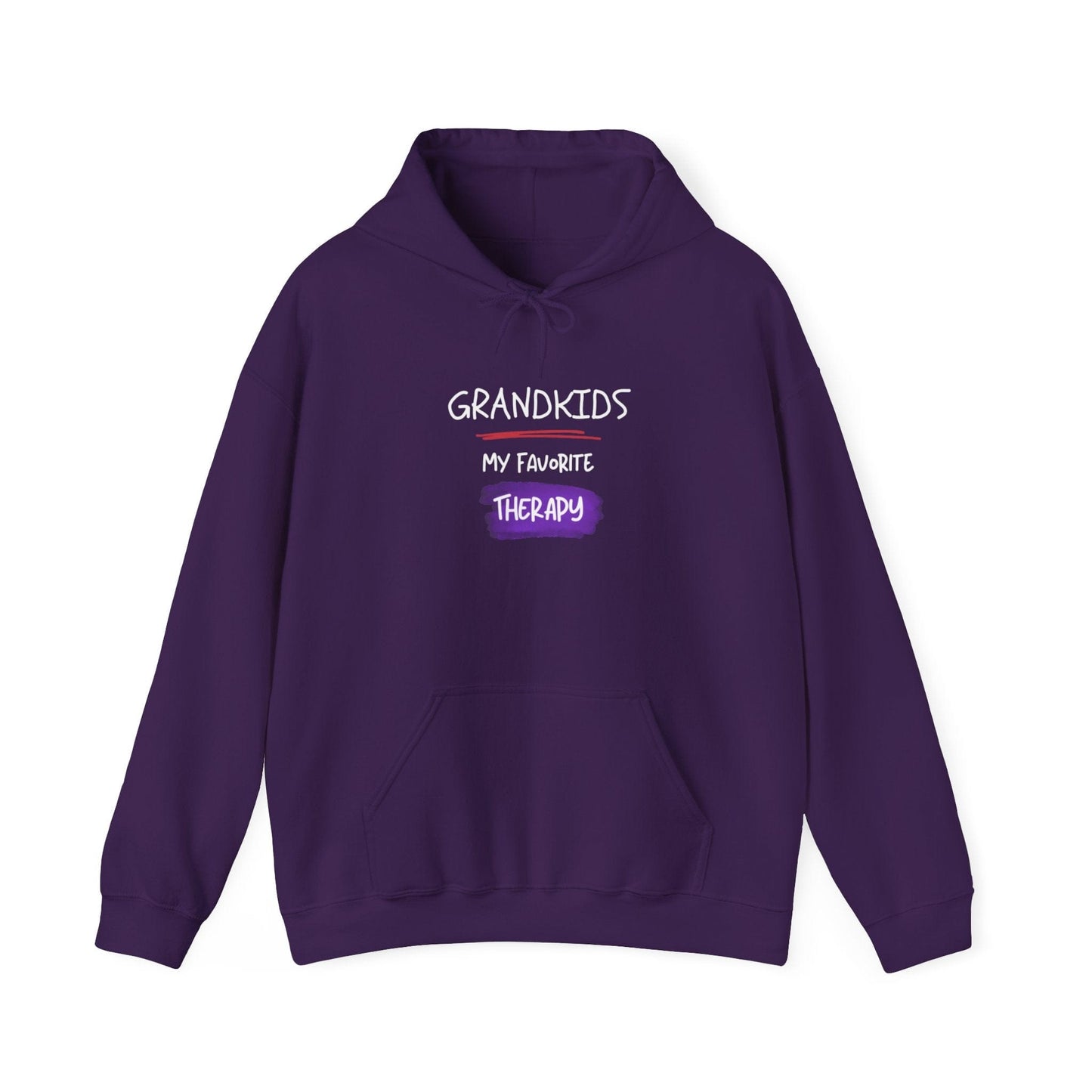 Grandkids ... My Favorite Therapy Unisex Heavy Blend™ Hooded Sweatshirt