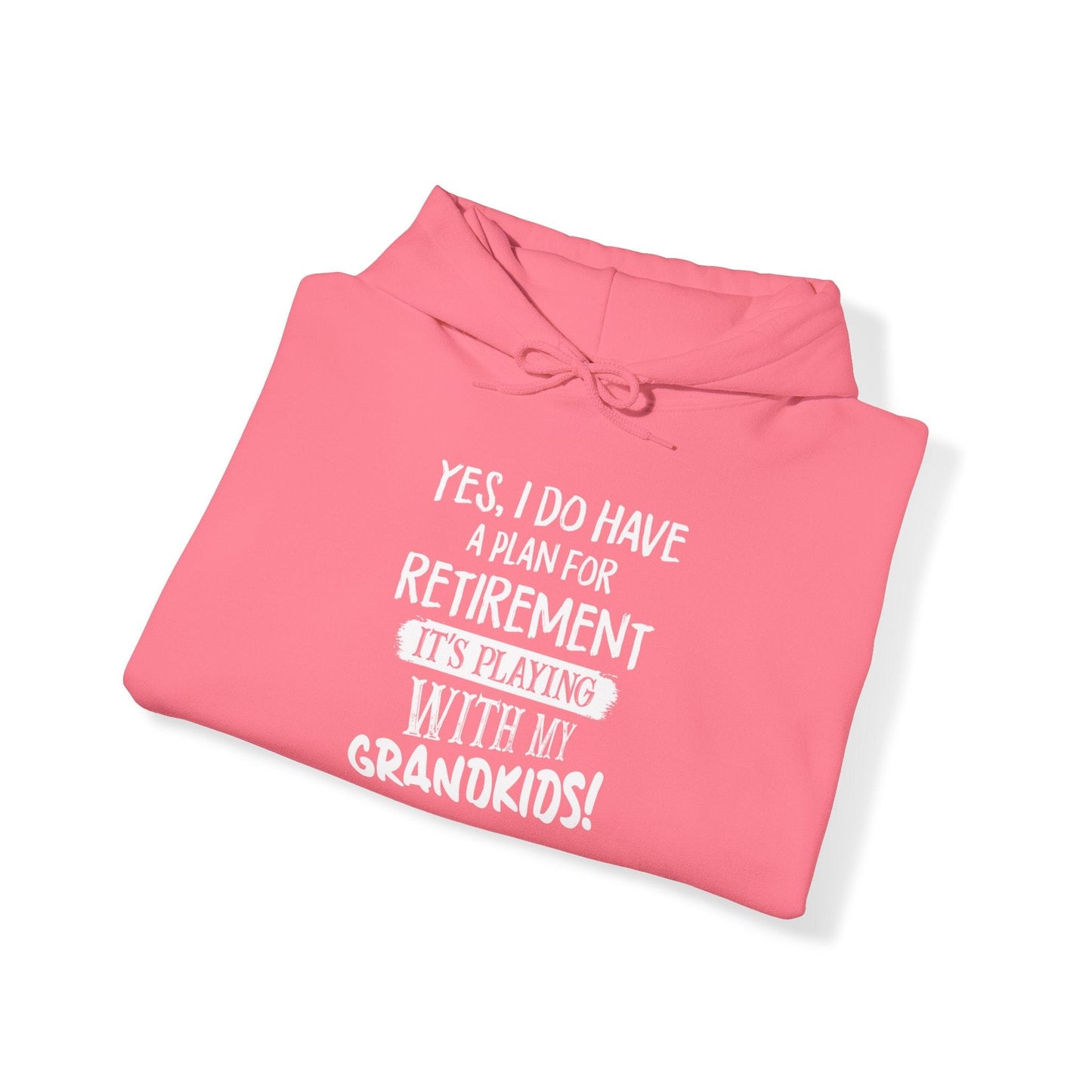 Yes, I Do Have A Retirement Plan Unisex Heavy Blend™ Hooded Sweatshirt