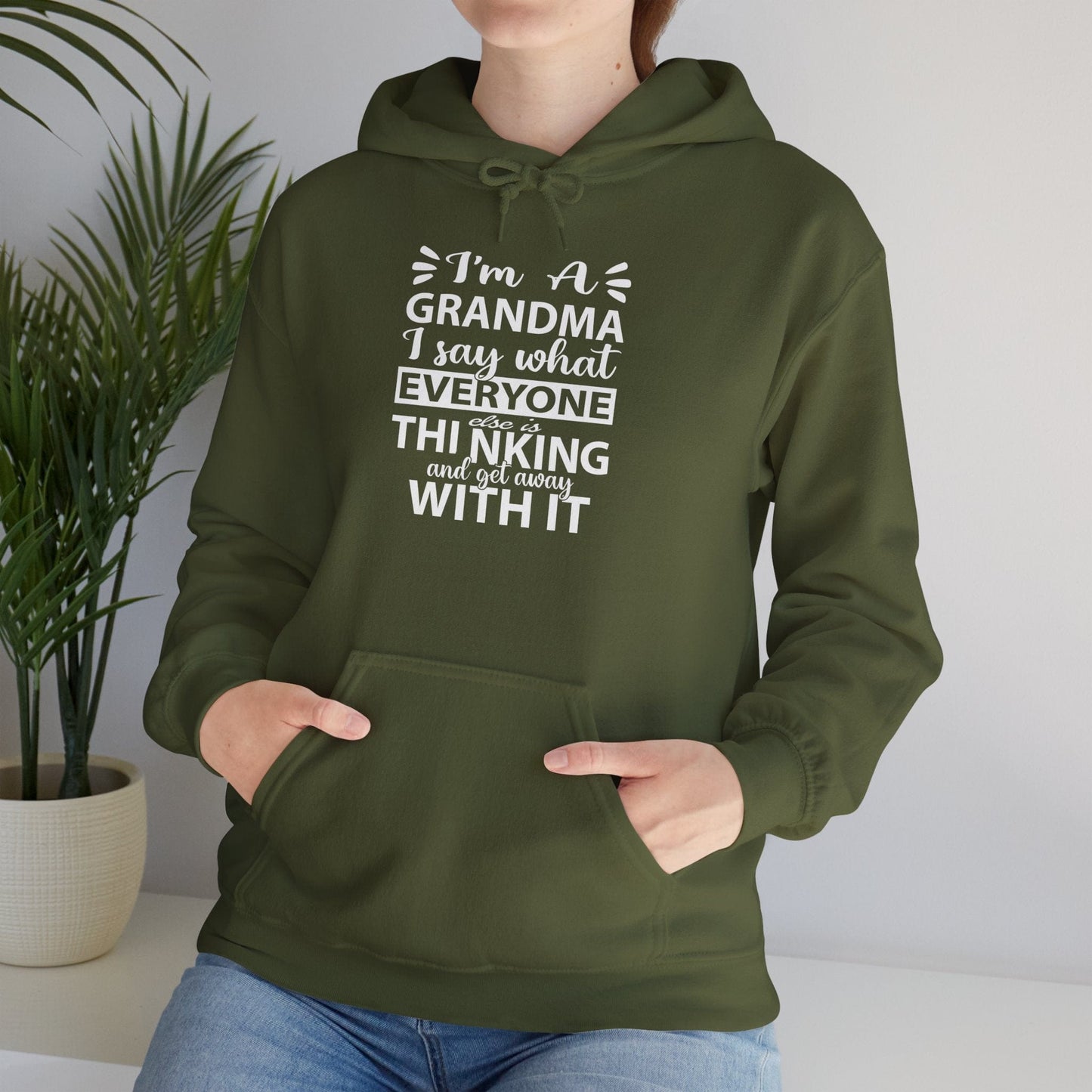 I'm A Grandma Unisex Heavy Blend™ Hooded Sweatshirt