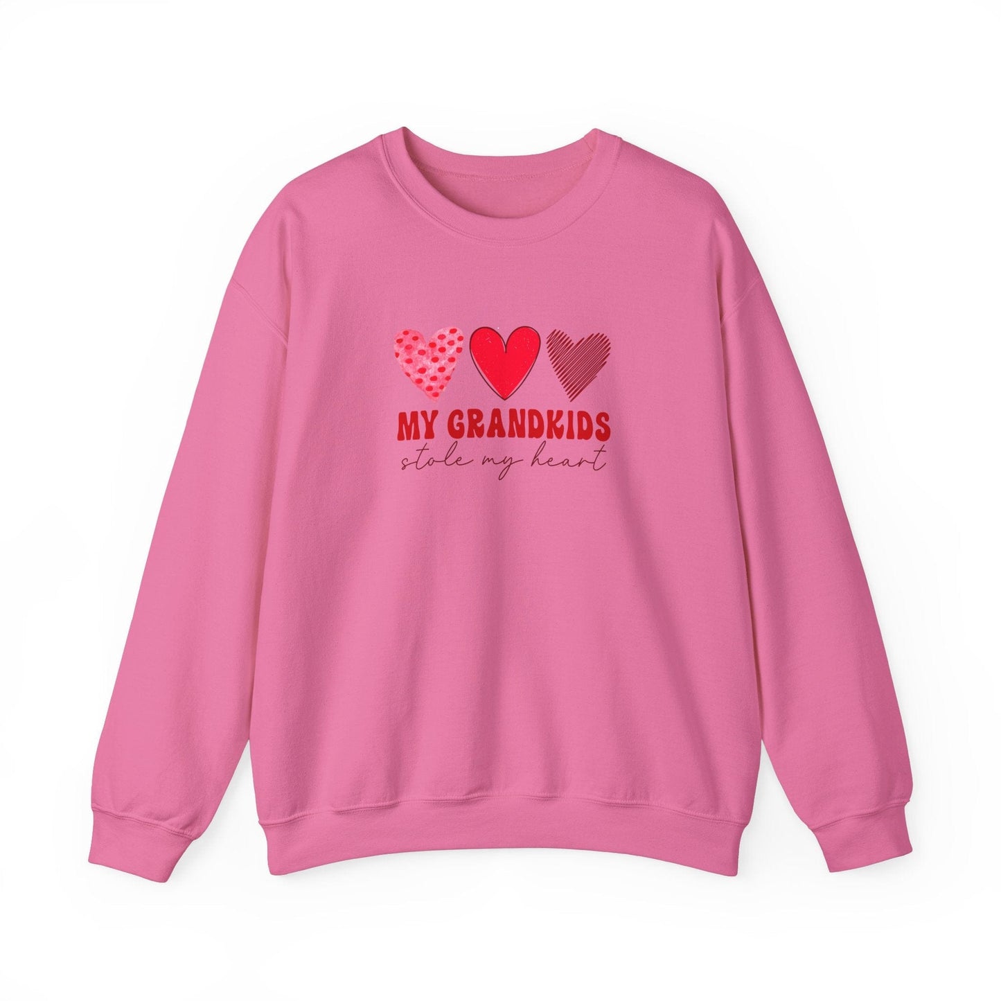 My Grandkids Stole My Heart Unisex Heavy Blend™ Crewneck Sweatshirt