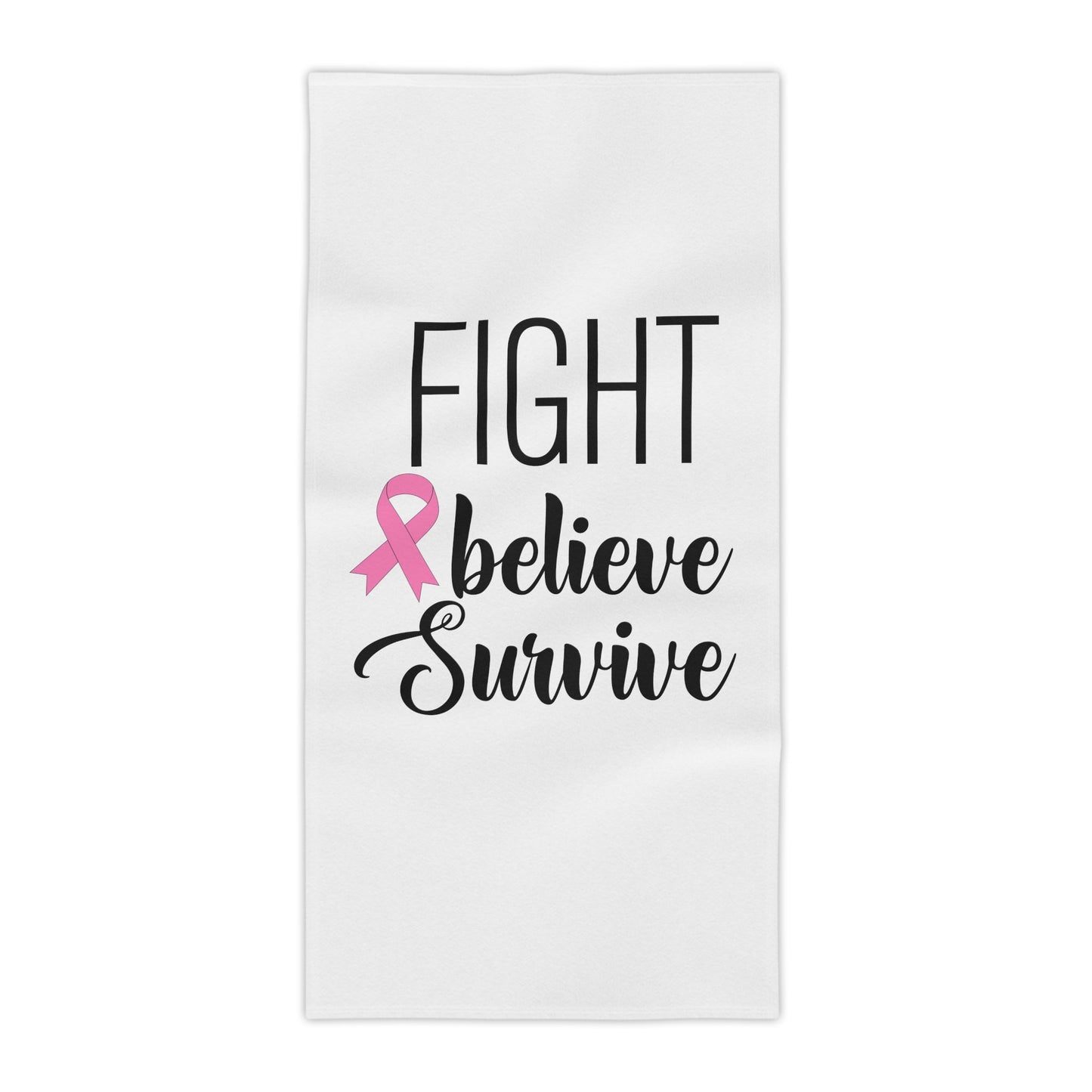 Breast Cancer Beach Towel