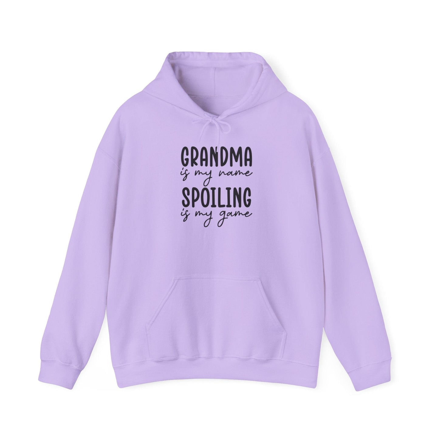 Grandma Is My Name Spoiling Is My Game Unisex Heavy Blend™ Hooded Sweatshirt